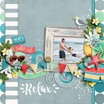 Layout by Kim using Cool Summer by lliella designs