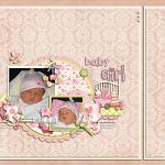 Layout by Lizzy, using Baby Girl by lliella designs