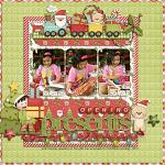 Layout by Jacq, using Merry Little Christmas by lliella designs