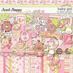 Baby Girl, digital scrapbooking kit by lliella designs