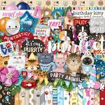 Birthday Kitty by lliella designs