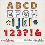 Birthday Kitty Alphas by lliella designs