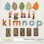 Autumn Spice Alphas by lliella designs