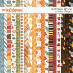 Autumn Spice Papers by lliella designs