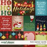 Hey Santa Cards by lliella designs
