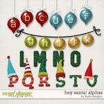 Hey Santa Alphas by lliella designs