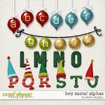 Hey Santa Alphas by lliella designs