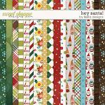 Hey Santa Papers by lliella designs