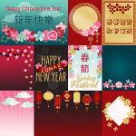 Spring Festival Cards by lliella designs