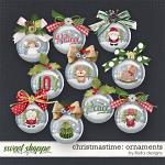 Christmastime Ornaments by lliella designs