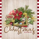 Layout by Judie using Christmastime by lliella designs
