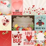 Bugs & Kisses Cards by lliella designs