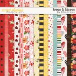 Bugs & Kisses Papers by lliella designs 