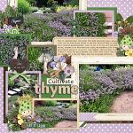 Layout by Ally using Herb Garden by lliella designs