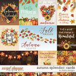Autumn Splendor Cards by lliella designs