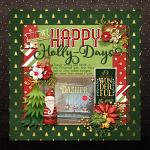 Layout by Vanessa using Jolly Christmas by lliella designs