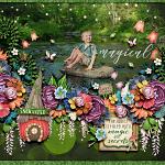 Layout by Heather using Enchanted Bundle by lliella designs