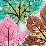 CU Patch Leaves by lliella designs