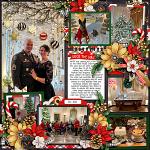 Layout by Cassie using Merry Holidays Bundle by lliella designs