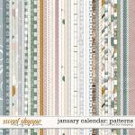 January Calendar Patterns Preview by Connection Keeping