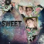 Sweet Dreams Galaxy by Connection Keeping Digital Art Layout SeattleSherri