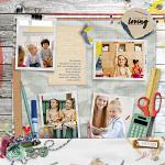 School Stuff Quickpages by Connection Keeping Digital Art Layout Kelly 03