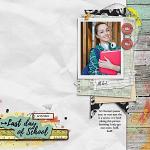 School Stuff Quickpages by Connection Keeping Digital Art Layout Kelly 04
