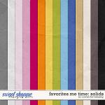 Favorites: Me Time Solids Preview by Connection Keeping