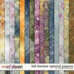 Fall Faeries Special Papers Preview by Connection Keeping
