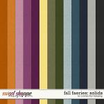 Fall Faeries Solids Preview by Connection Keeping