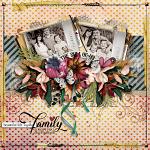 Our Family: The Sum of Us by The Nifty Pixel and Connection Keeping Digital Art Layout Julie