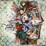 Our Family: The Sum of Us by The Nifty Pixel and Connection Keeping Digital Art Layout Nietis
