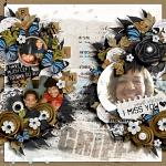 Christmas Big Symbols Templates by Connection Keeping Digital Art Layout Kiana