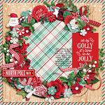 Christmas Big Symbols Templates by Connection Keeping Digital Art Layout TjScraps