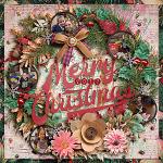 Christmas Big Symbols Templates by Connection Keeping Digital Art Layout AmieN1