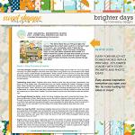 ForeverJoy Designs | Digital Scrapbooking | BRIGHTER DAYS