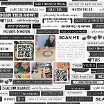 Black & White Extra Wordbits: QR Codes by Connection Keeping digital layout Kelly 02
