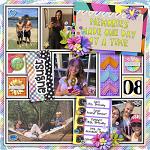 Bold August by Connection Keeping layoutKristaLund