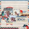 Layout by Hailey using Beach Bum by lliella designs