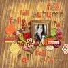 Layout by Judie using Fall Into Autumn by lliella designs