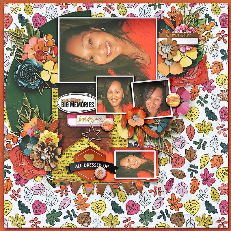 Bold October by Connection Keeping layout Marnel Bold October by Connection Keeping layout Marnel