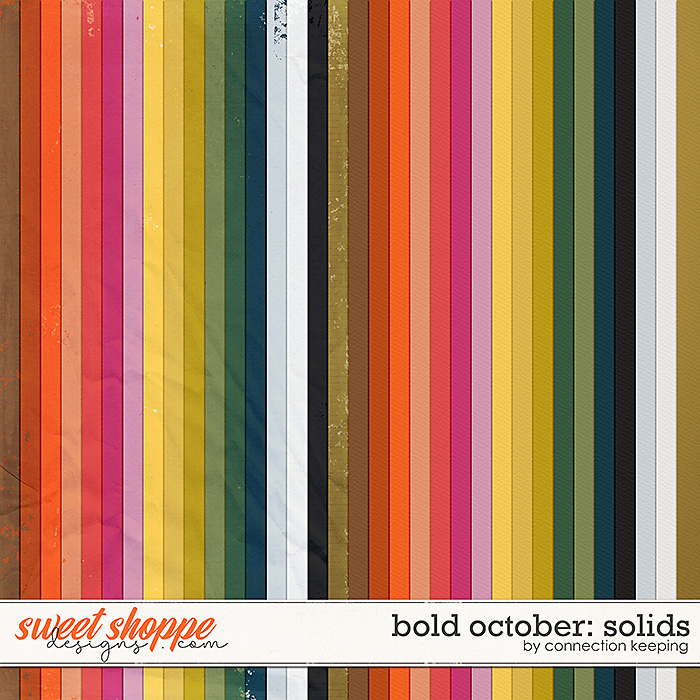Bold October Solids Preview by Connection Keeping Bold October Solids Preview by Connection Keeping