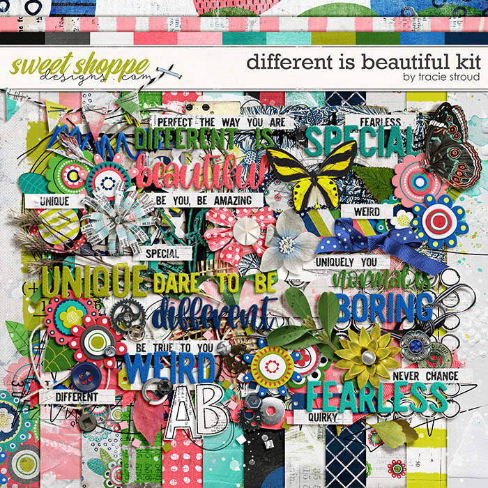 Different is Beautiful Kit by Tracie Stroud