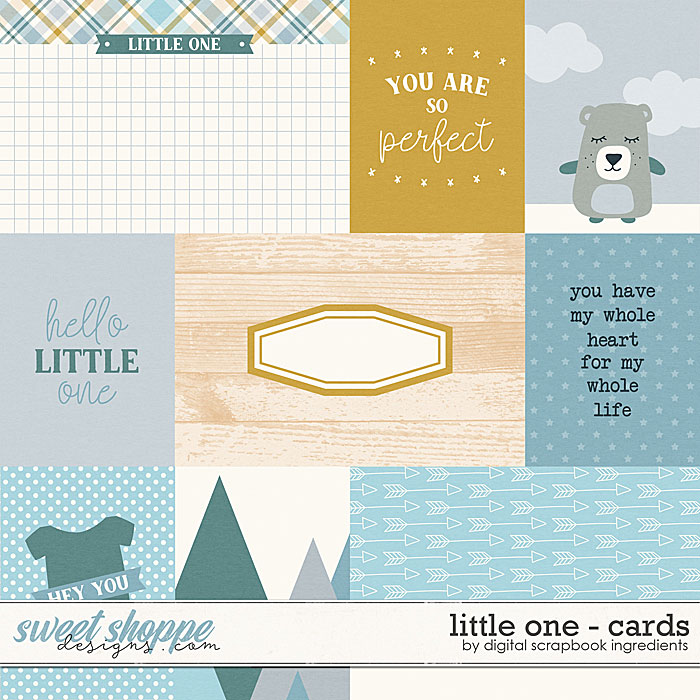 Little One | Cards by Digital Scrapbook Ingredients Little One | Cards by Digital Scrapbook Ingredients