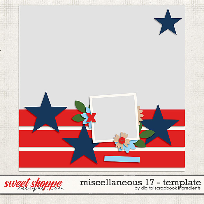 Miscellaneous 17 Template by Digital Scrapbook Ingredients