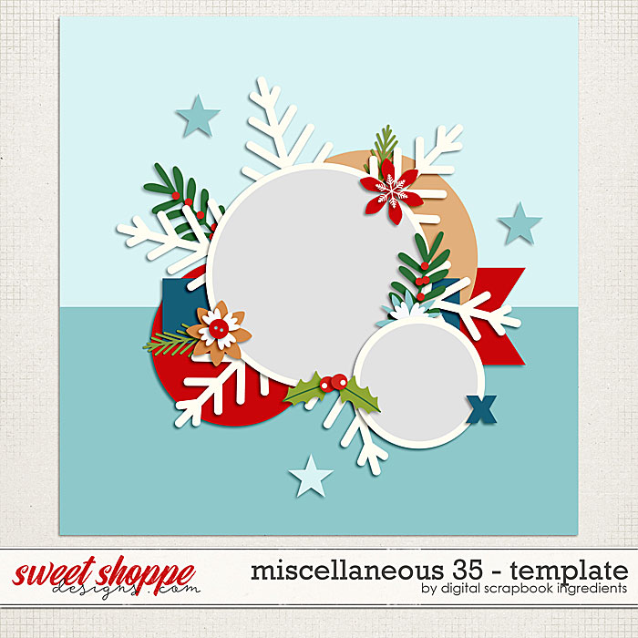 Miscellaneous 35 Template by Digital Scrapbook Ingredients