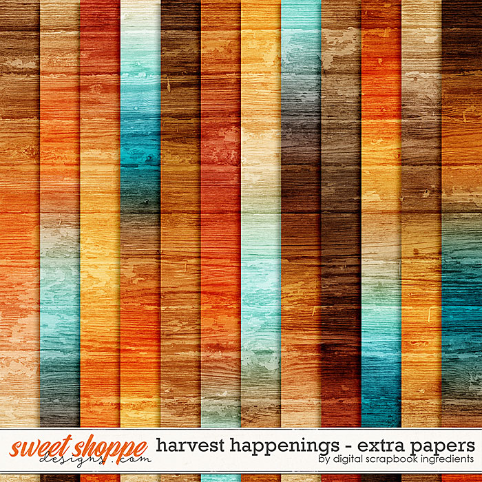 Harvest Happenings | Extra Papers by Digital Scrapbook Ingredients Harvest Happenings | Extra Papers by Digital Scrapbook Ingredients