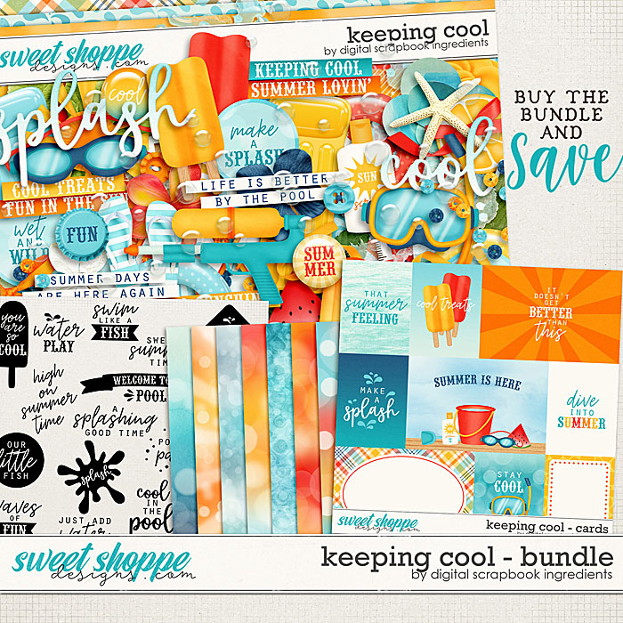 Keeping Cool Bundle by Digital Scrapbook Ingredients