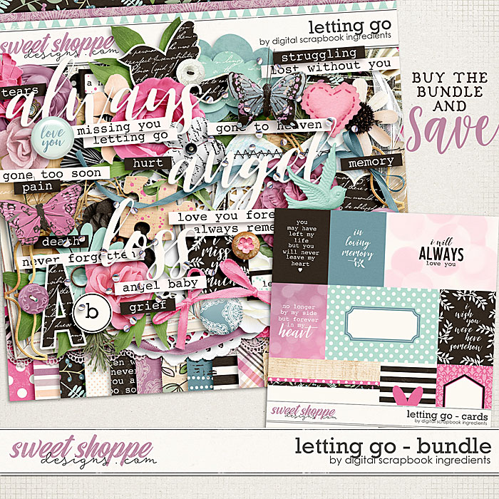 Letting Go Bundle by Digital Scrapbook Ingredients