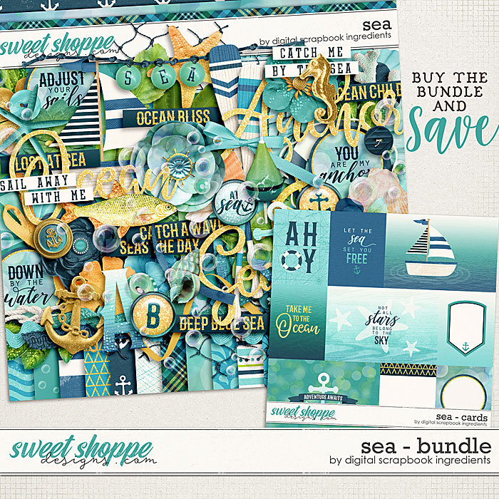 Sea Bundle by Digital Scrapbook Ingredients